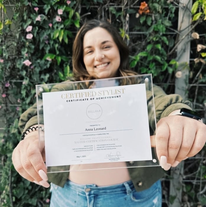 Anna Leonard hair colorist at Blonde Faith Salon Austin TX