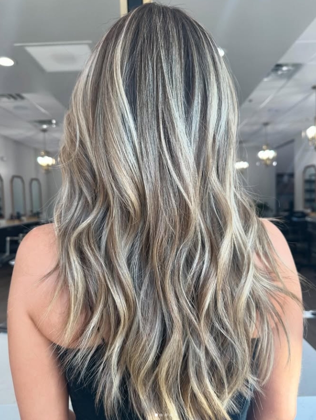 Low maintenance blonde highlights Austin TX